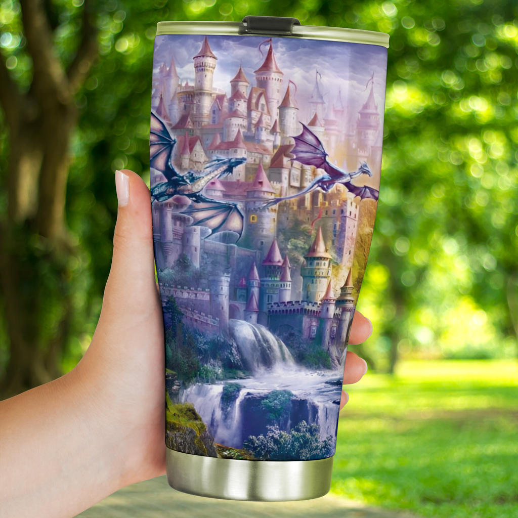 Dragon Tumbler 002 - Insulated Hot & Cold Tumbler 20oz or 30oz