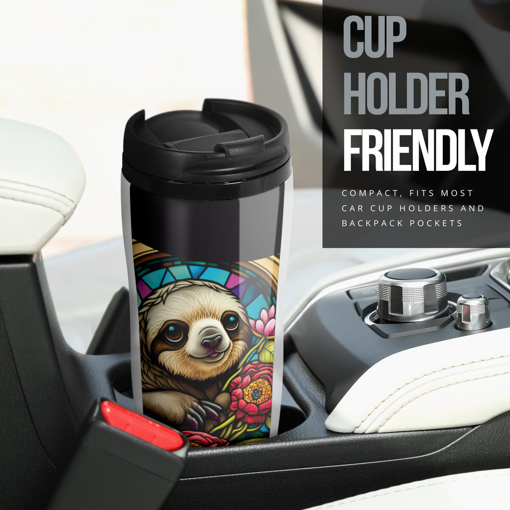 Sloth Coffee Cup 001 - 11oz Insulated Hot Tumbler