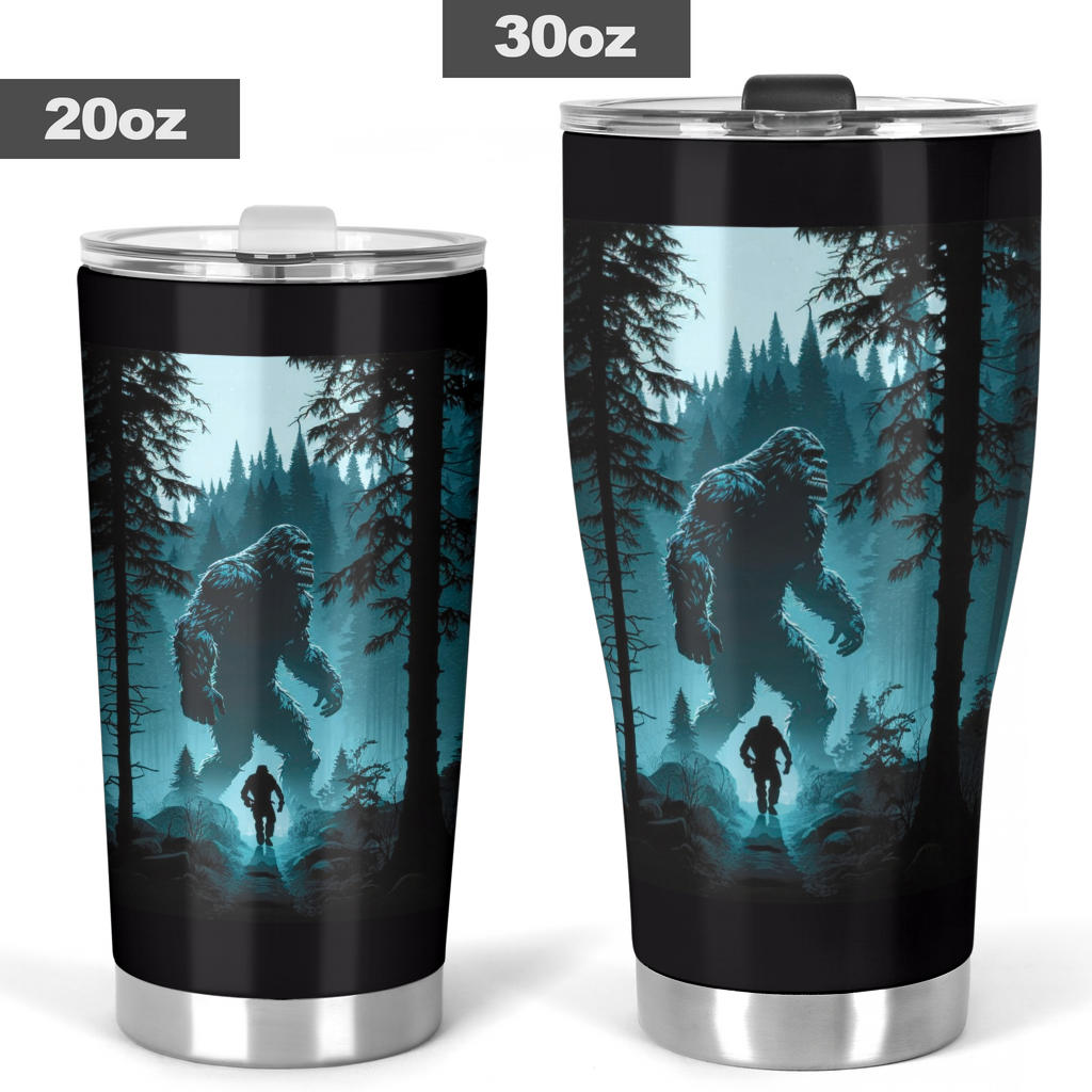 Bigfoot Tumbler 001 - Insulated hot & cold tumbler 20oz or 30oz