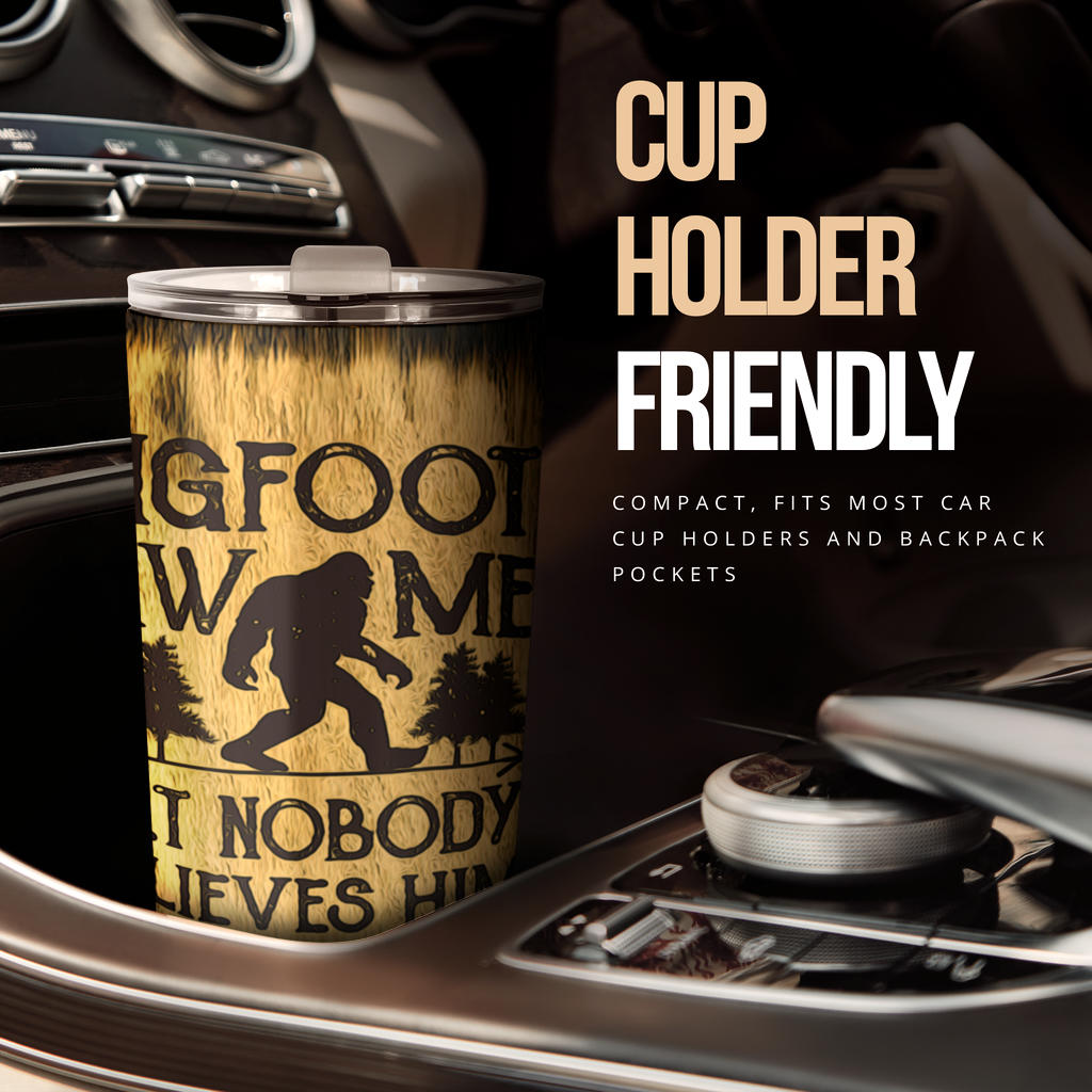 Bigfoot Tumbler 006 - Insulated hot & cold tumbler 20oz or 30oz