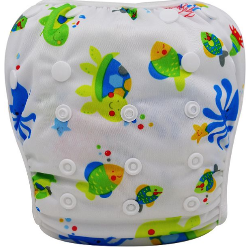 Baby Unisex Waterproof Adjustable Swim Diaper