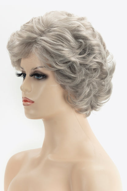 Synthetic Curly Short Wigs 4''