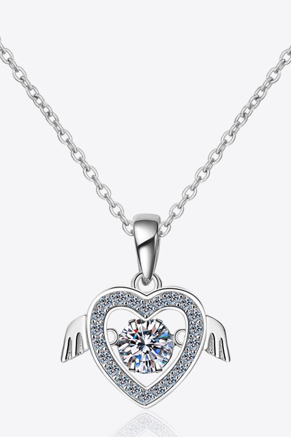 .5 Carat Moissanite 925 Sterling Silver Necklace