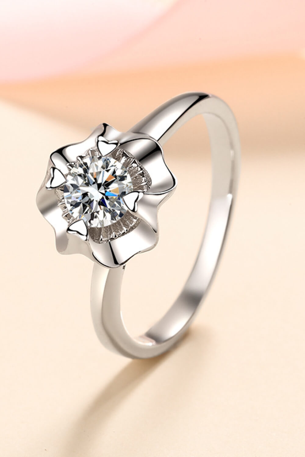 .5 Carat Life Is So Good Moissanite Ring