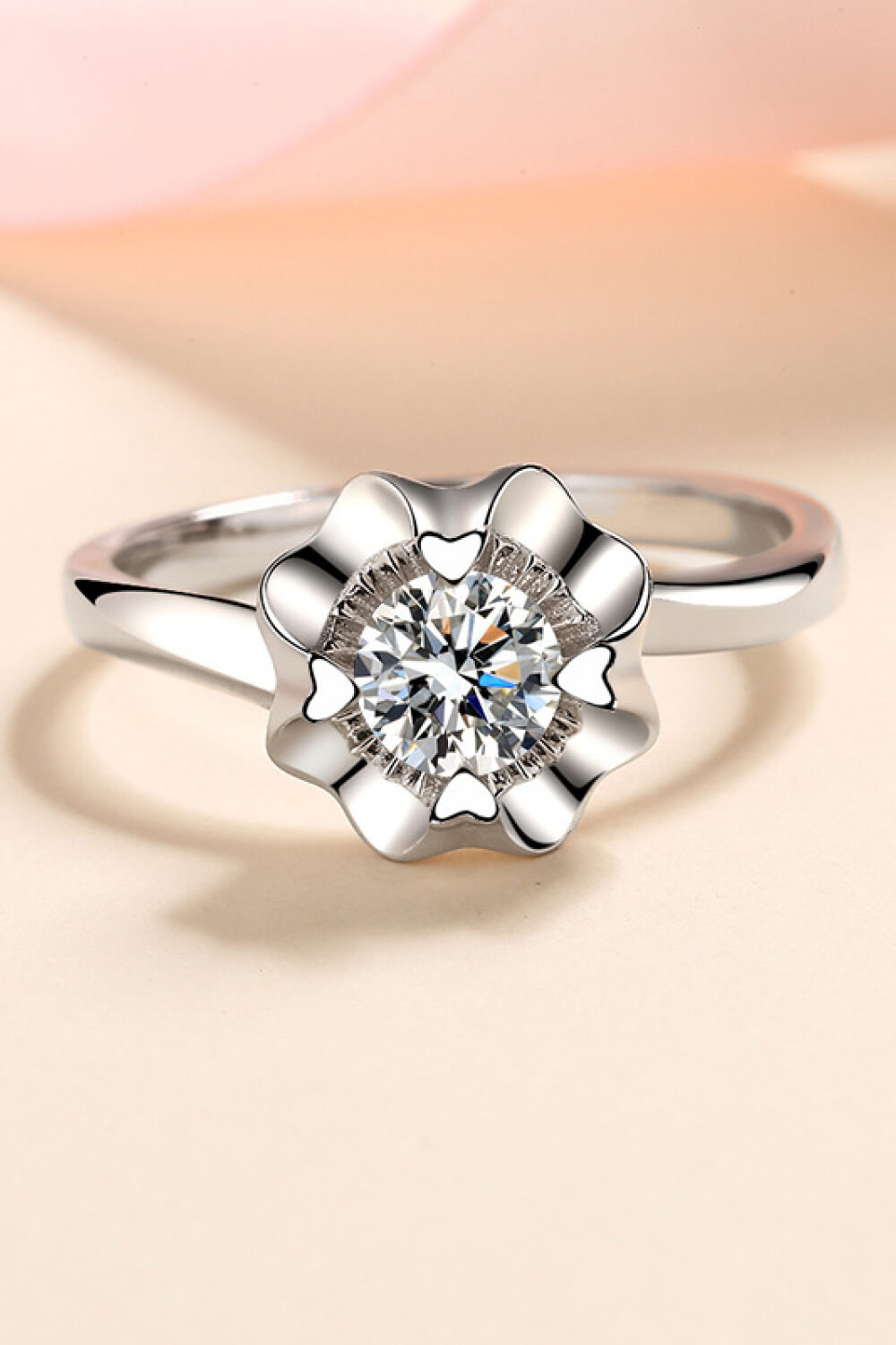 .5 Carat Life Is So Good Moissanite Ring