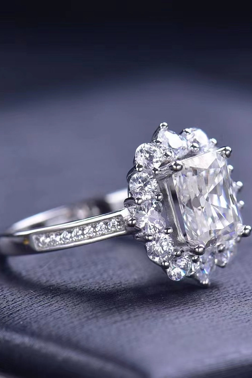 2 Carat Moissanite Need You Now Ring