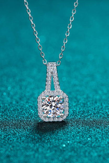 .5 Carat Moissanite 925 Sterling Silver Necklace