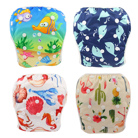 Swim Diapers Pool Pants Unisex Nappies Diaper Suit for Baby