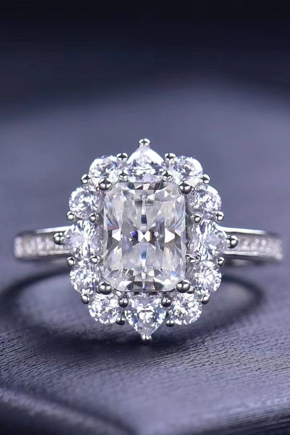 2 Carat Moissanite Need You Now Ring