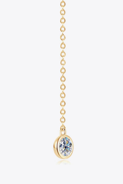 1.6 Carat Adored Moissanite Chain Earrings