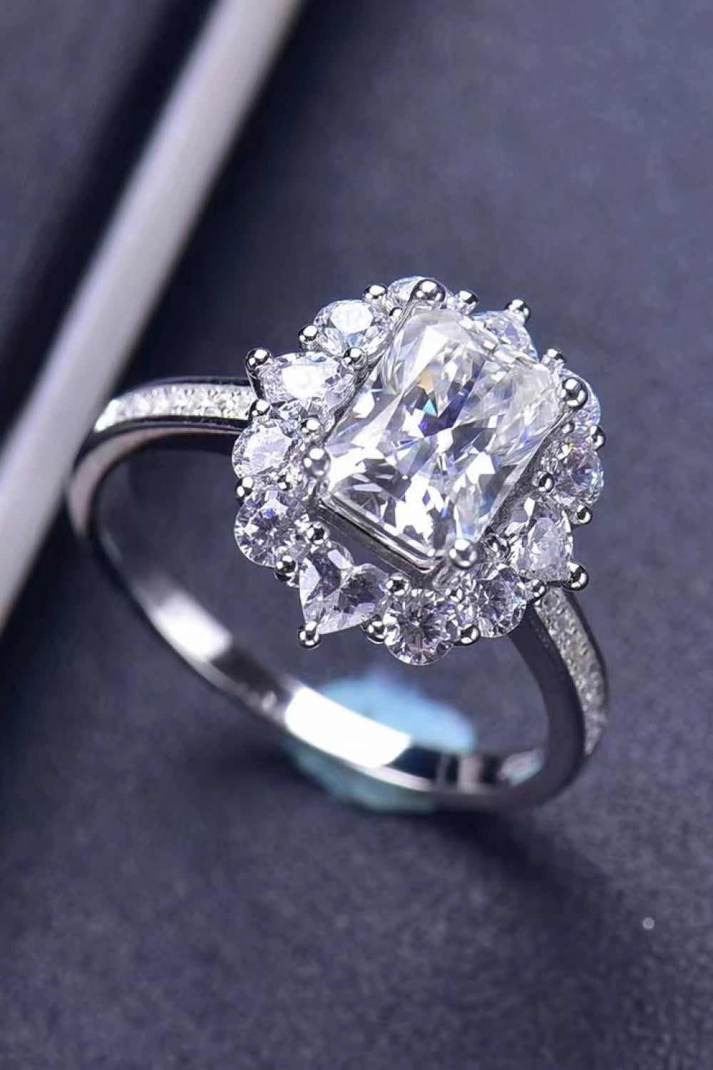 2 Carat Moissanite Need You Now Ring