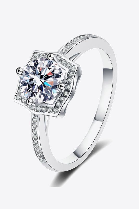 1 Carat Embrace The Joy Moissanite Ring