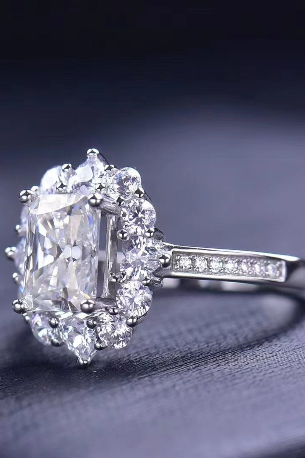 2 Carat Moissanite Need You Now Ring