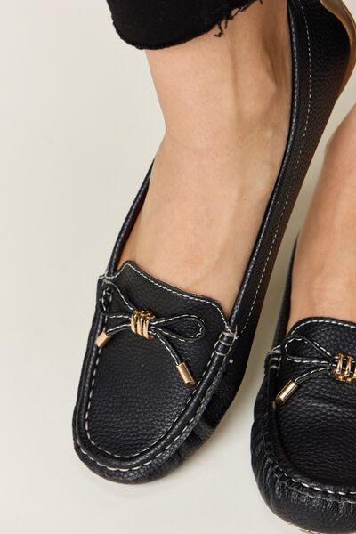 Forever Link Slip On Bow Flats Loafers