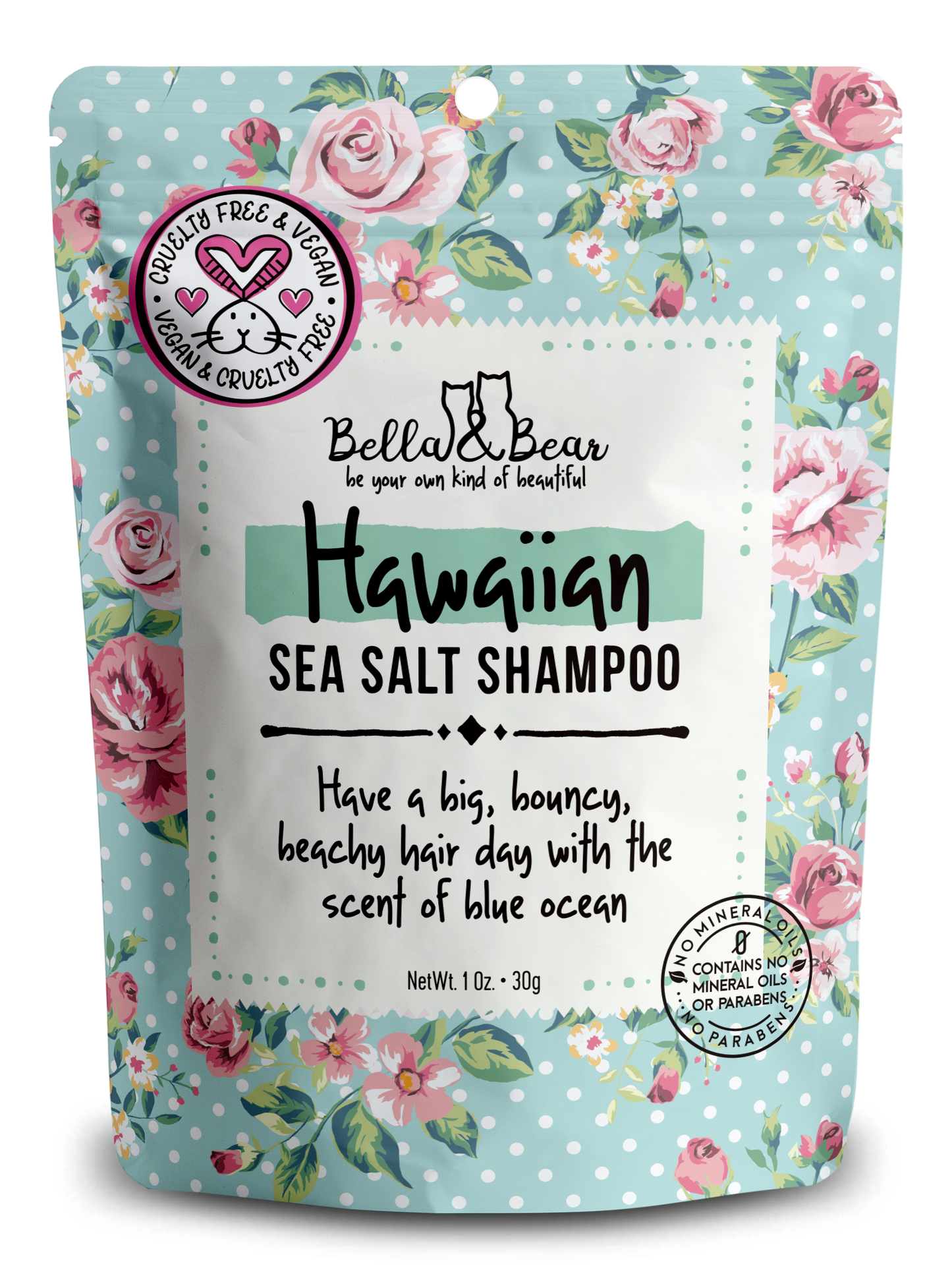 Bella & Bear - Hawaiian Sea Salt Shampoo Sachet 1.0oz
