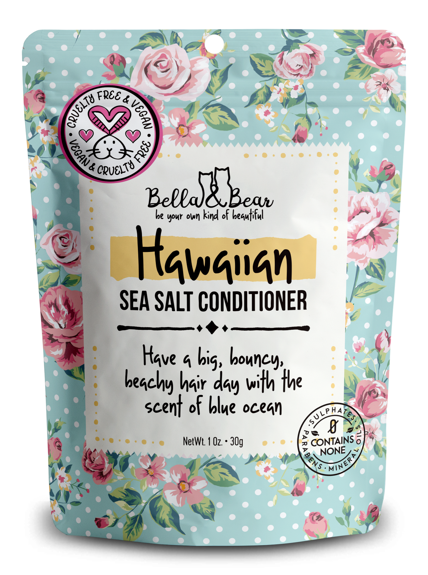 Bella & Bear - Hawaiian Sea Salt Conditioner Sachet 1.0oz