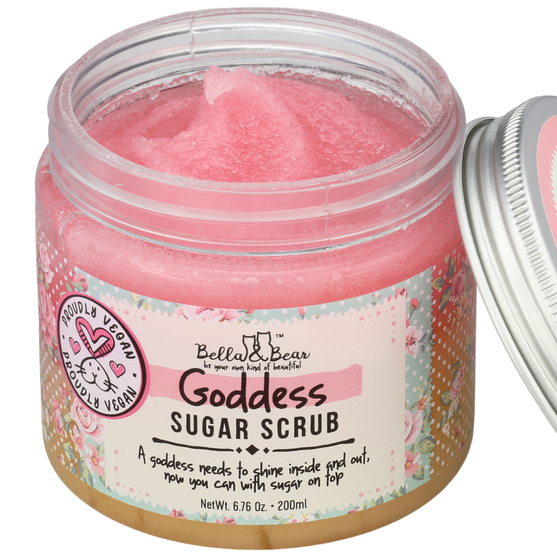 Bella and Bear - Goddess Sugar Scrub 6.7oz
