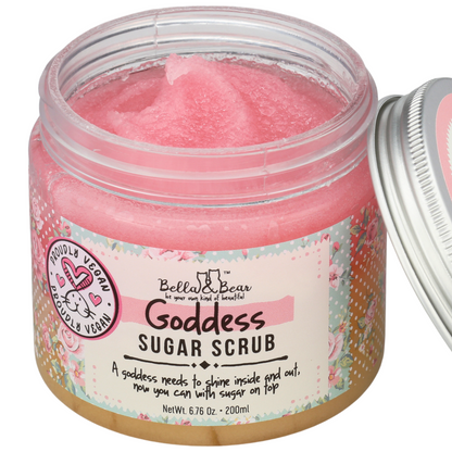 Bella and Bear - Goddess Sugar Scrub 6.7oz