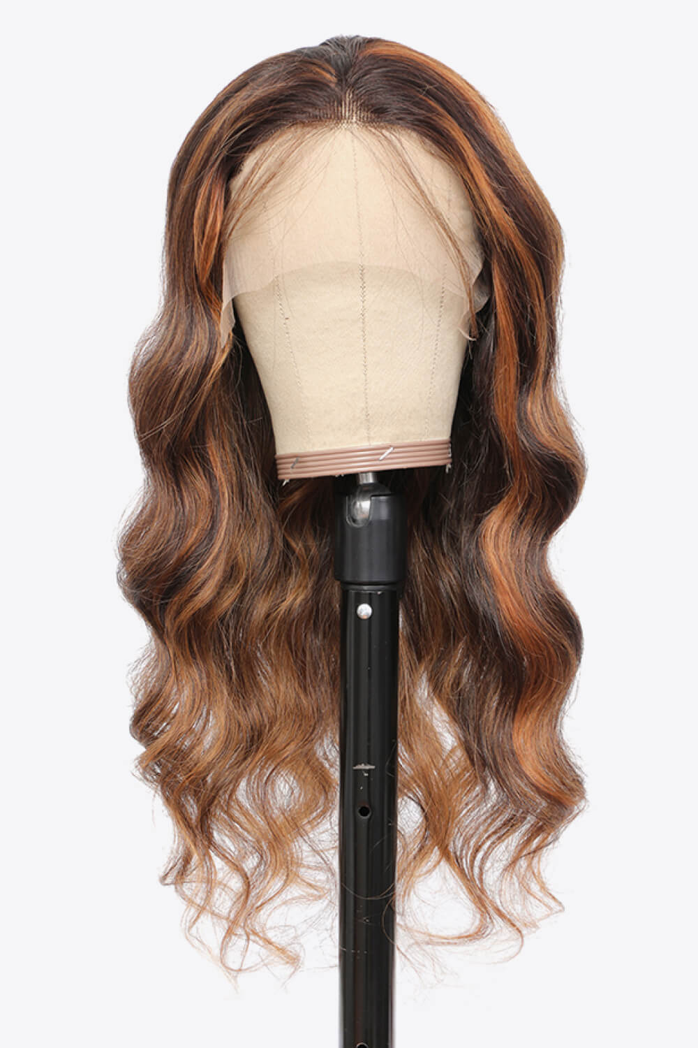 18" #P4/27 13x4 Lace Front Wigs Highlight Human Hair Body Wave150% Density
