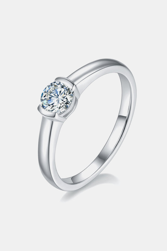 .5 Carat Moissanite 925 Sterling Silver Solitaire Ring