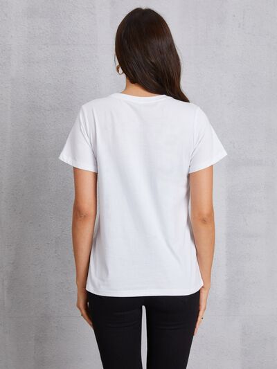 LUCK CHARMER Round Neck T-Shirt