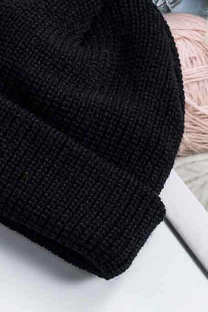 Cozy Rib-Knit Cuff Beanie