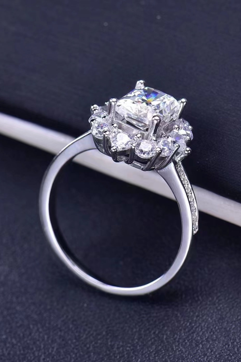 2 Carat Moissanite Need You Now Ring